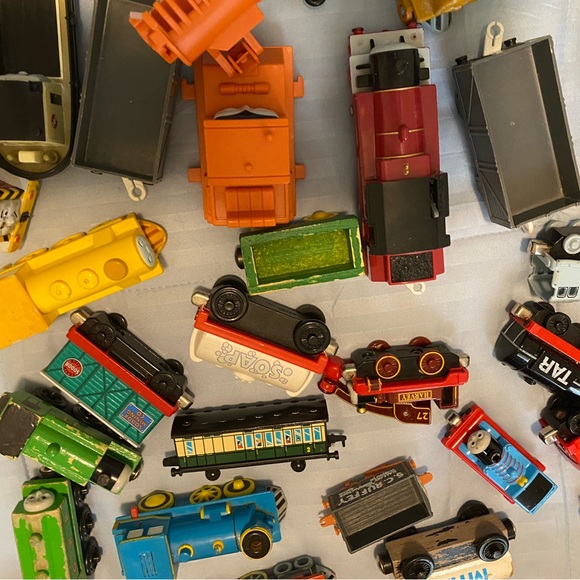 Thomas & Friends Percy Thomas the Tank and friends lot of trains, tracks and accessories